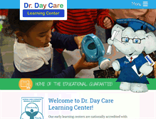Tablet Screenshot of drdaycare.com
